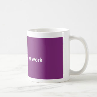 Caneca De Café Mentor no trabalho