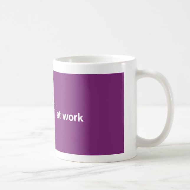 Caneca De Café Mentor no trabalho (Direita)
