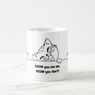 CANECA DE CAFÉ MEOME SUA MENSAGEM - ATUALIZADO GATO MUG!