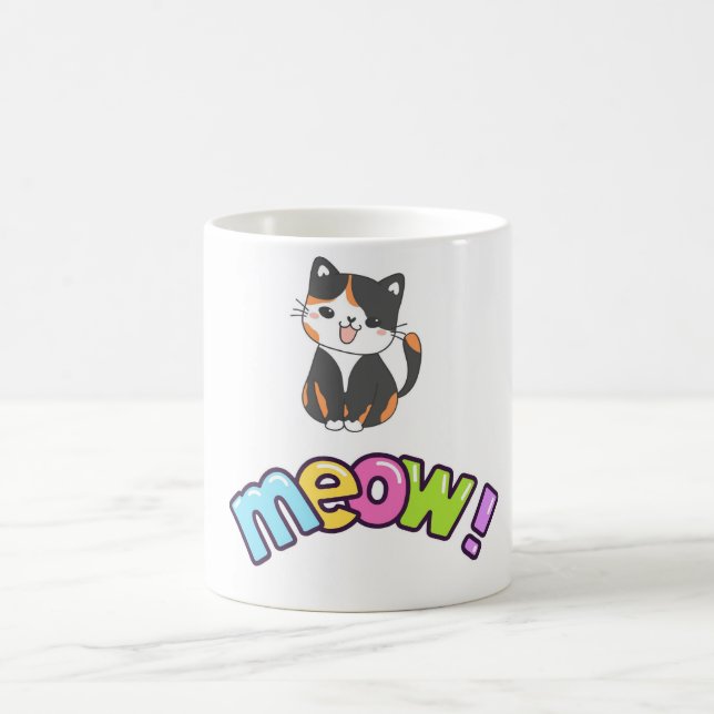 CANECA DE CAFÉ MEOW (Centro)