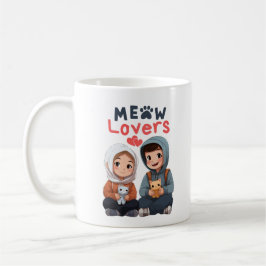 Caneca De Café Meow lovers