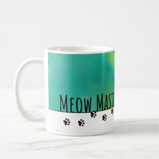 Caneca De Café Meow Master Tasse