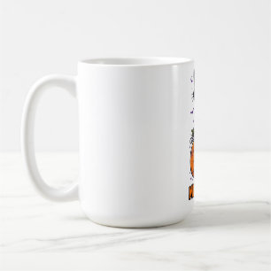 Caneca De Café Meow-Ween Gato Preto Halloween
