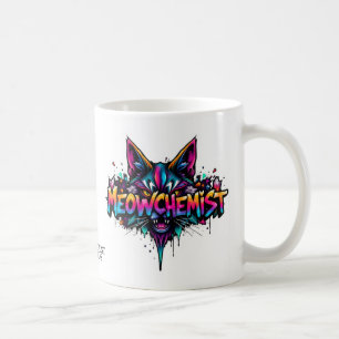Caneca De Café MEOWCHEMIST Dupla Face
