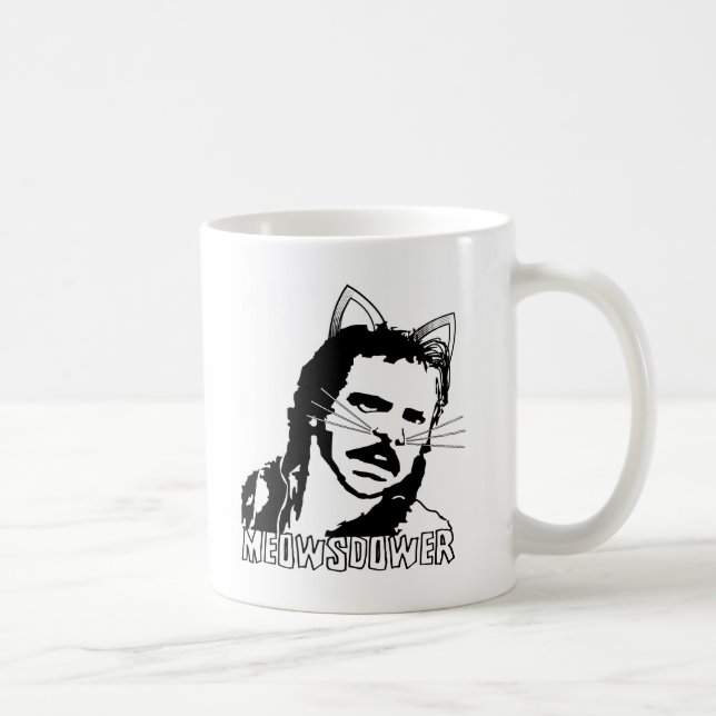 Caneca De Café Meowsdower (Direita)