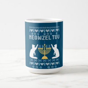 Caneca De Café Meowzel Tov Chanukah