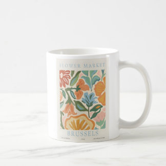 Caneca De Café Mercado da Flor em Bruxelas