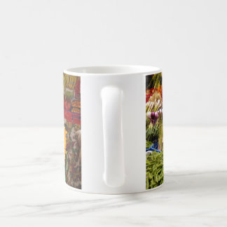 Caneca De Café Mercado italiano de Frutas e vegetais em Pisa