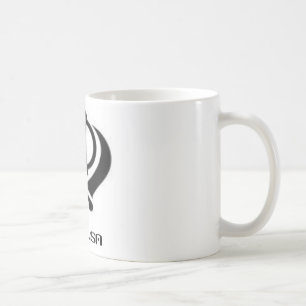 Caneca De Café Mercadoria do design de Khalsa do sikh de Khanda