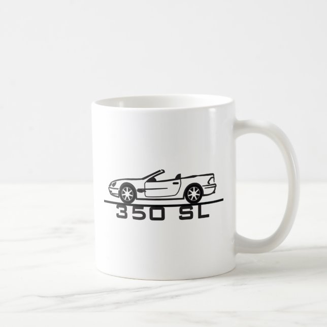Caneca De Café Mercedes 350 SL Type 230 (Direita)