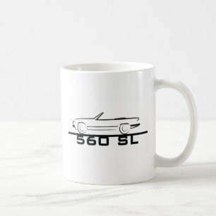 Caneca De Café Mercedes 560 SL Type 107