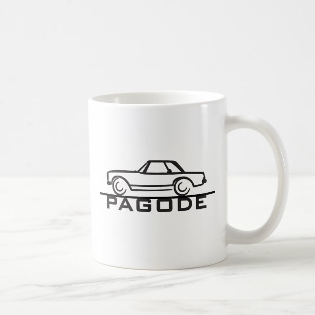 Caneca De Café Mercedes SL Pagode Tipo 113 (Direita)
