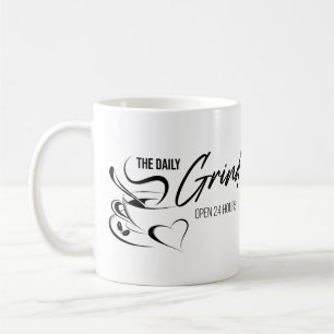 Caneca De Café Merch Grind Diário
