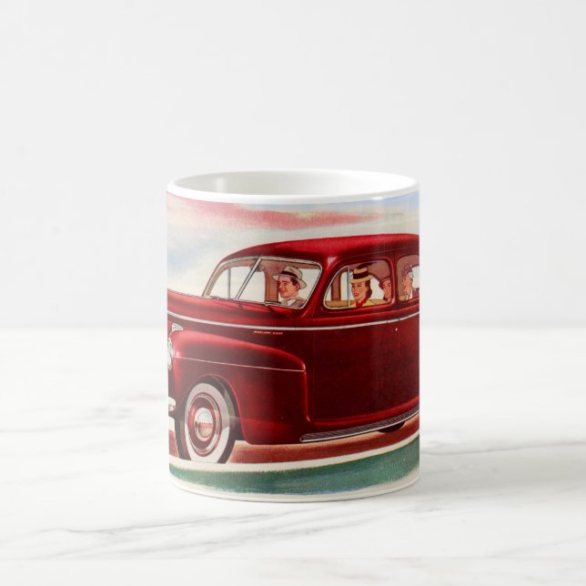 Caneca De Café Mercúrio vermelho 1941 8 (Centro)