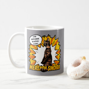 Caneca De Café Merenda Sinoira Cat – Torino Vintage Pop Art