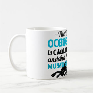 Caneca De Café Mergulhadores de Mergulho Escorregadio Engraçados