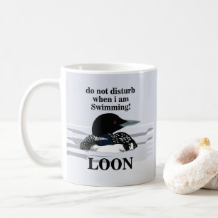 Caneca De Café Mergulhão Mergulhão Comum Ave Lago Divertido