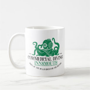 Caneca De Café Mergulho Comercial Innsmouth