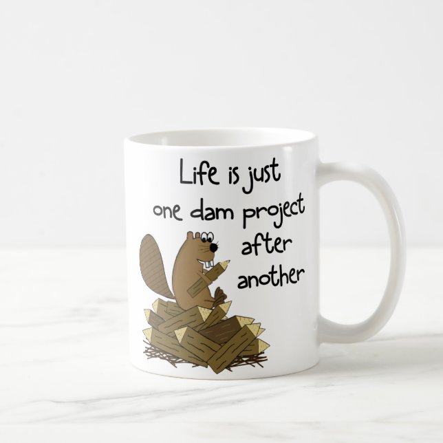 Caneca De Café Mergulho Ocupado Barragem DIY Home ou Office Gift  (Direita)