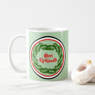 Caneca De Café Meri Kirihimete Maori Feliz Natal