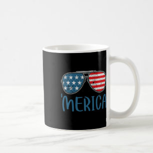 Caneca De Café Merica 4 de julho América Retro Sungs Americano
