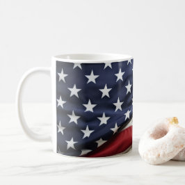 Caneca De Café "Merica Orud Flag Cerâmica Mug