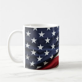 Caneca De Café "Merica Orud Flag Cerâmica Mug