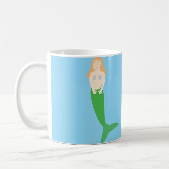 Caneca De Café Mermaid (Esquerda)
