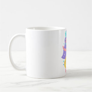 Caneca De Café Mermaid de surfe