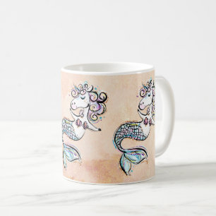 Caneca De Café Mermicorn