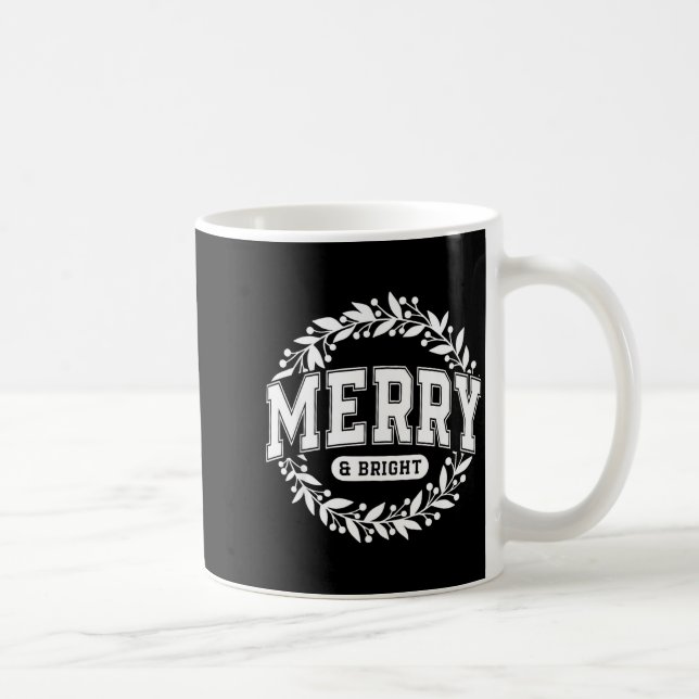 Caneca De Café Merry &amp; Bright Moody &amp; Uptight Matching Co (Direita)