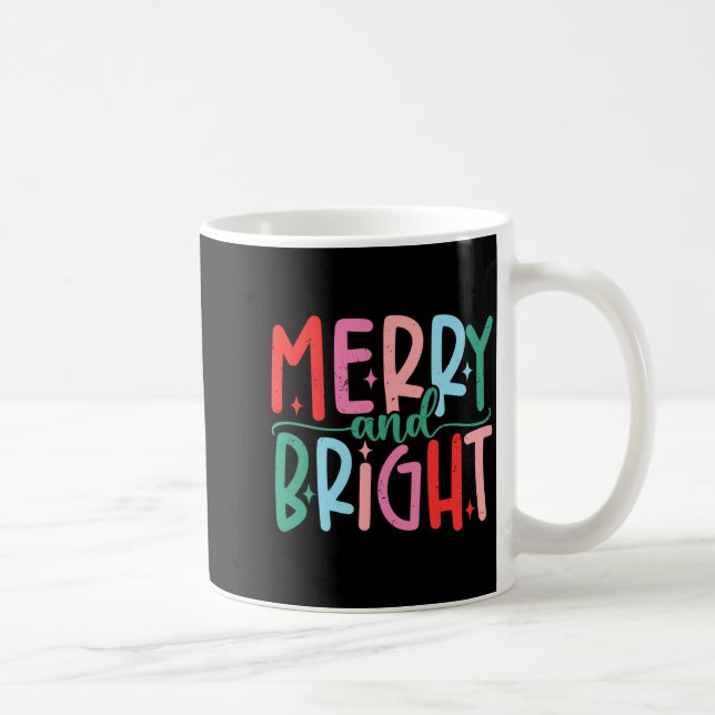 Caneca De Café Merry &amp; Bright Moody &amp; Uptight Matching Co (Direita)