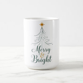 Caneca De Café Merry & Bright Christmas Mug