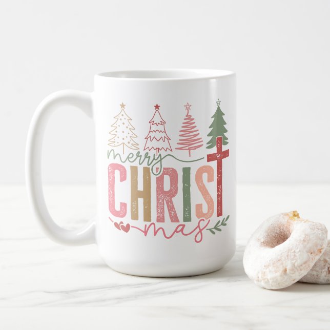 Caneca De Café Merry Christ Mas Coffee Mug (Com Donut)