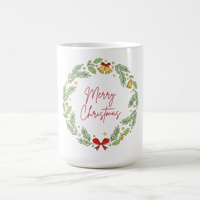 Caneca De Café Merry Christmas (Centro)