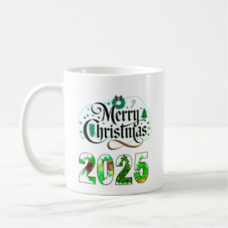 CANECA DE CAFÉ MERRY CHRISTMAS 2025