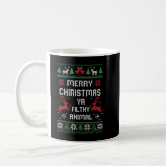 Caneca De Café Merry Christmas Animal Filthy Ya  Copy