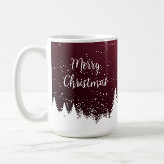 Caneca De Café Merry Christmas Claret Mug