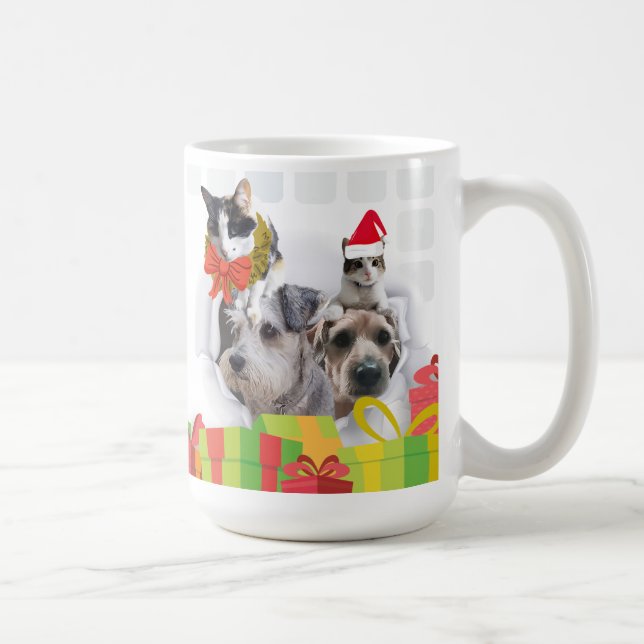 Caneca De Café Merry Christmas Gifts Mug (Direita)