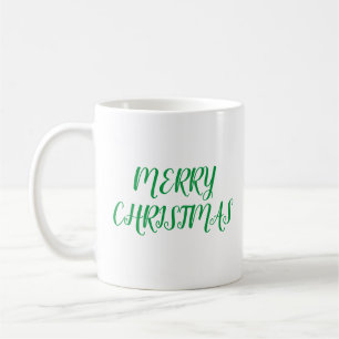 Caneca De Café MERRY CHRISTMAS Green