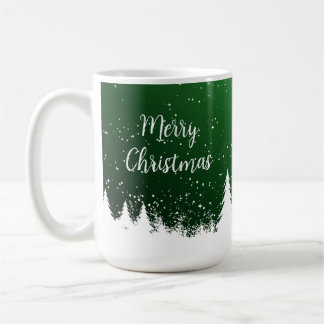 Caneca De Café Merry Christmas Green Mug