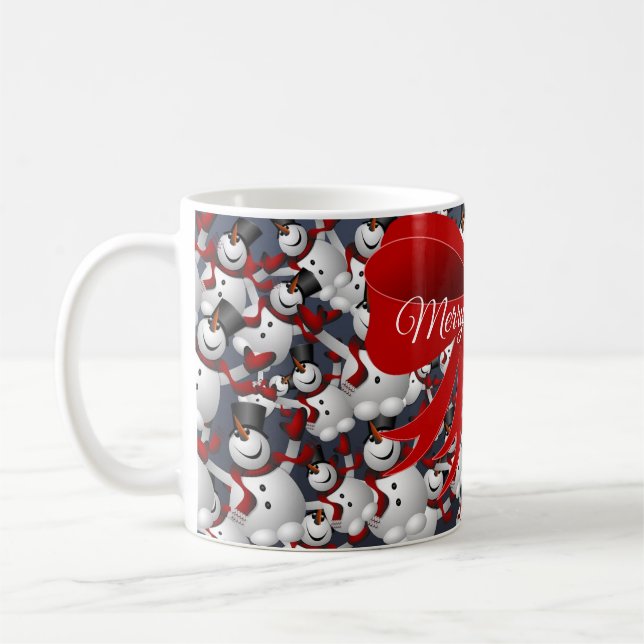 Caneca De Café Merry Christmas holiday Mug  (Esquerda)