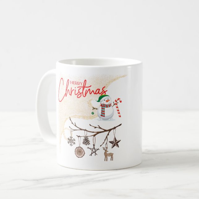 Caneca De Café Merry Christmas Mug (Frente Esquerda)