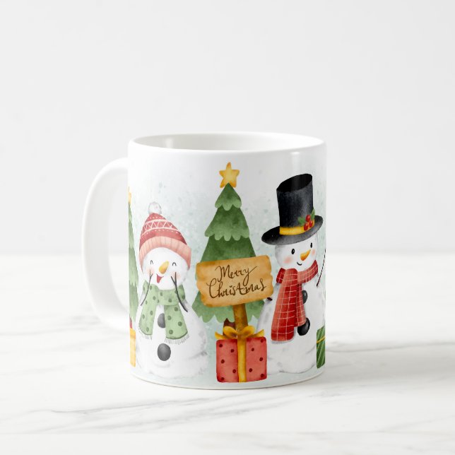 Caneca De Café Merry Christmas  Mug (Frente Esquerda)