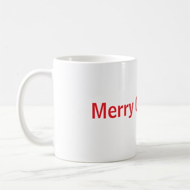 Caneca De Café Merry Christmas mug (Esquerda)