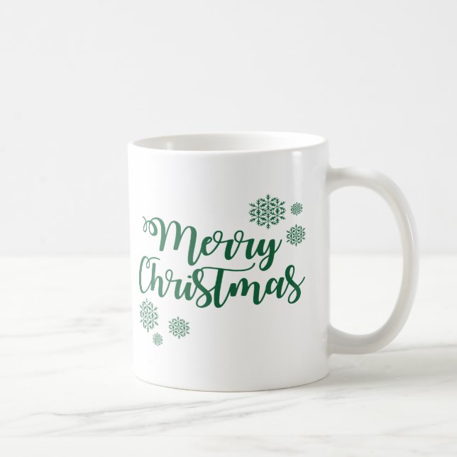 Caneca De Café Merry Christmas Ornament Mug (Direita)