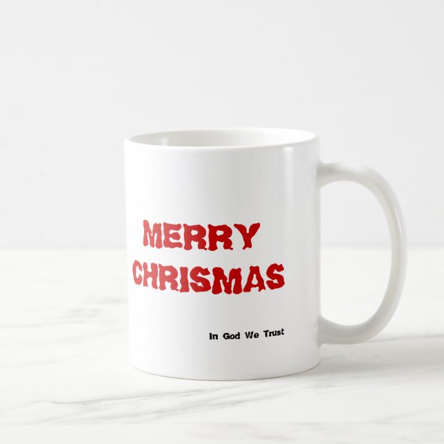 Caneca De Café MerryChrismas1 (Direita)