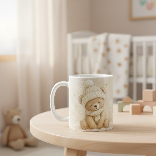 Caneca De Café MerryMist Baby Dreams: Winter Blush – Ethereal Nur (Criador carregado)