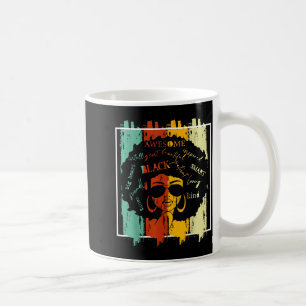 Caneca De Café Mês da História Afro-Americana e Negra Melanina