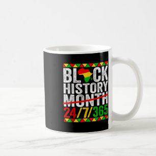 Caneca De Café Mês da História Afro-Americana Problemas da Histór